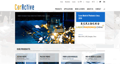 Desktop Screenshot of coractive.com